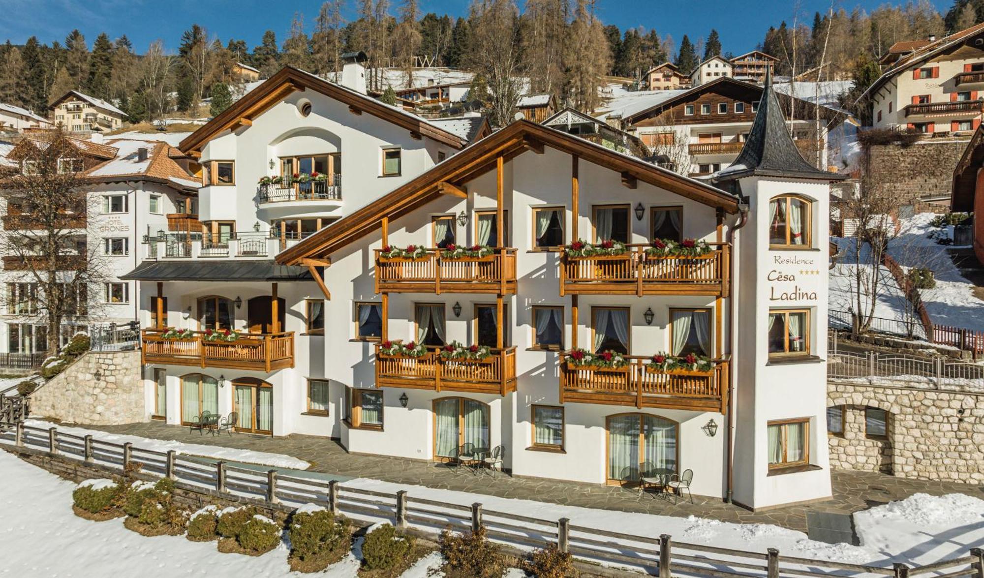 Residence Cesa Ladina Ortisei Exterior foto